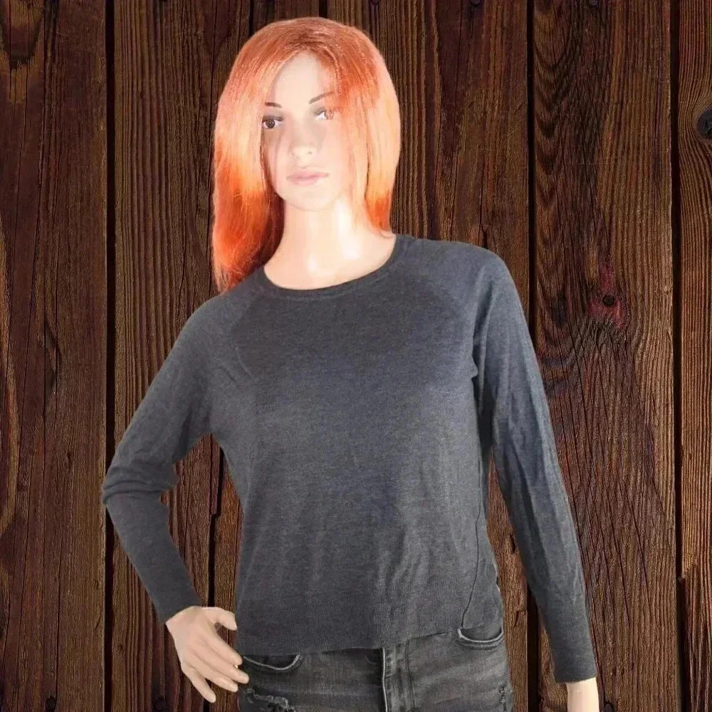Zara Grey Knit Sweater S